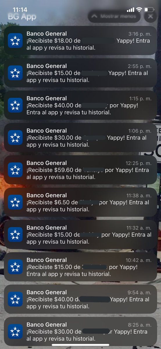 MisaelBasto's tweet photo. Manifiesto para que todo el que lo lea reciba esto diariamente en su banca en línea🙏 https://t.co/XwCUjBF6CG