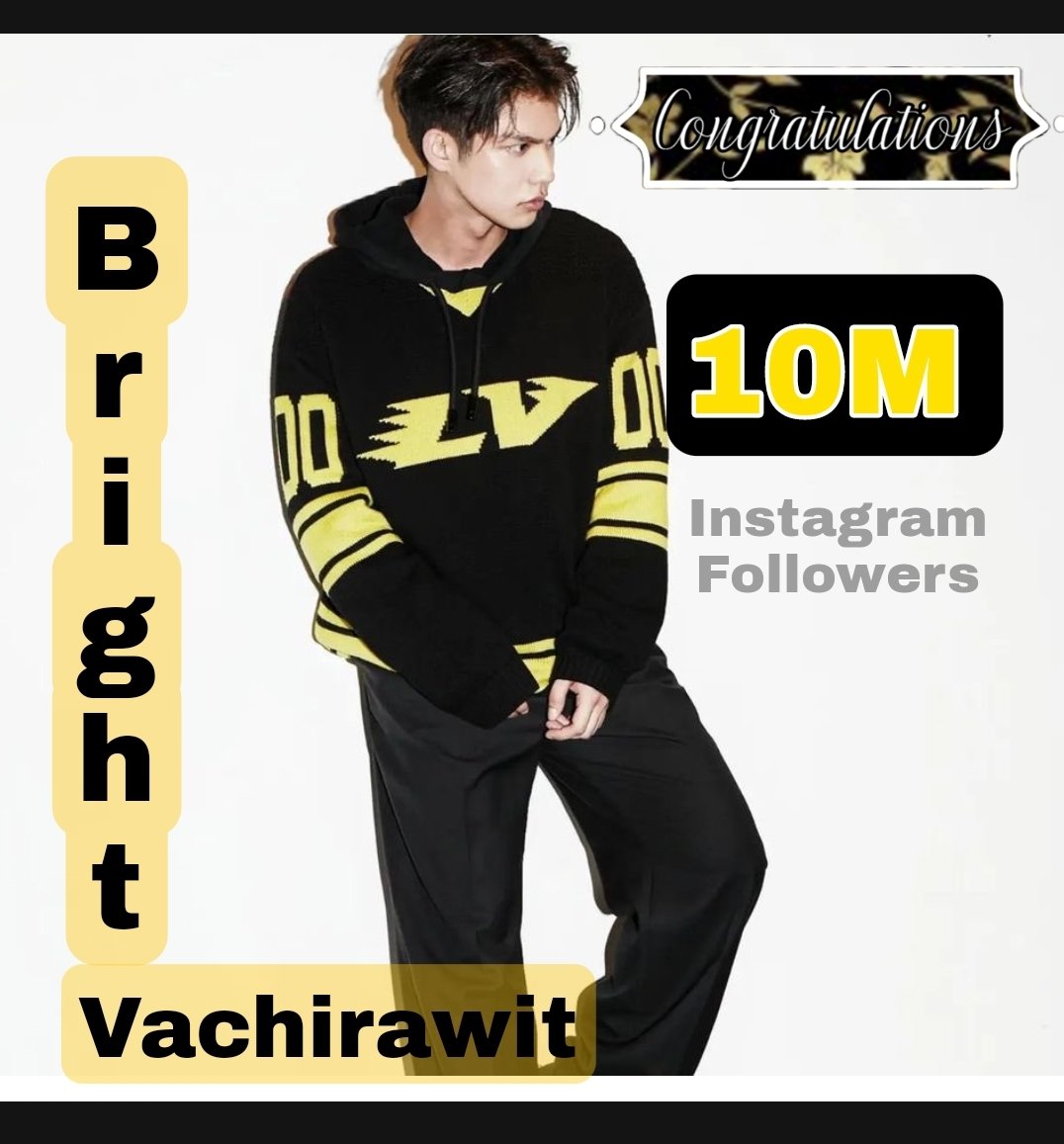 PPPim6590's tweet image. แจก 100 ยินดีกับน้องไบร์ท
รี + เมนชั่นยินดีกับ10M 
สุ่มพรุ่งนี้ 10 โมง
#10MProudOfBright
#bbrigthvc