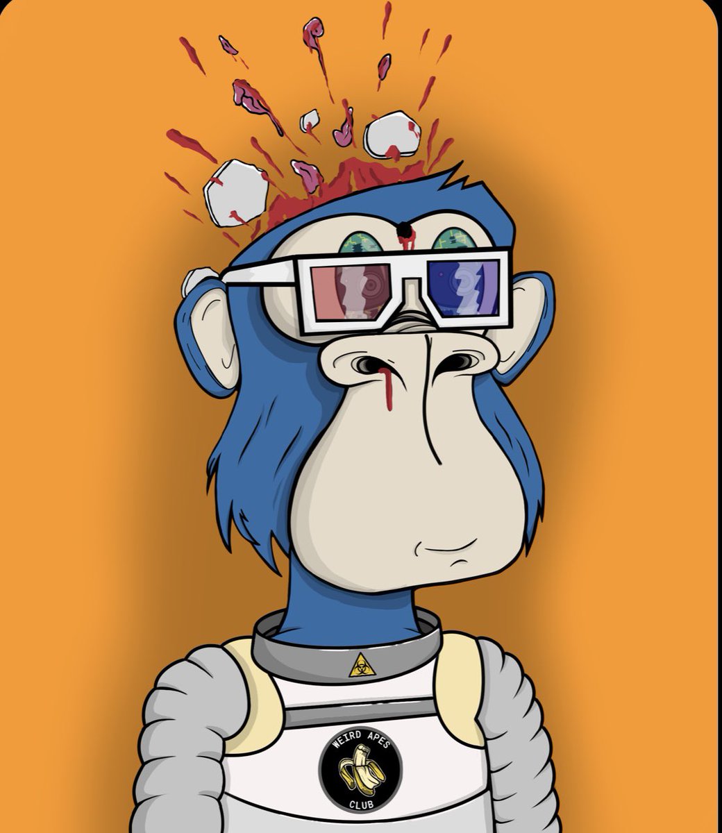 reyeskevin658's tweet photo. Felt pretty Lucky at mint yesterday and today this NFTs are π₯ @WeirdApesClub #weirdapesclub #weirdape #NFT #Cronos https://t.co/gBiSHhycPy