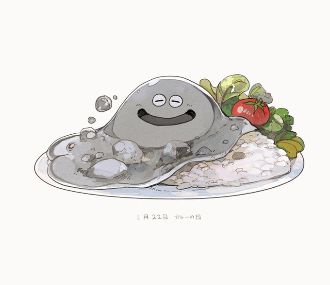 「カレー 米」のTwitter画像/イラスト(人気順)