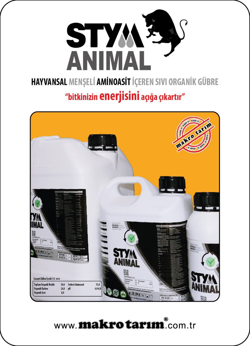 makrotarim's tweet photo. Soğuk Havalarda Bitkileriniz İçin ; #STYM - ANIMAL #StrongPlantNutritionCompany
#Bymakrotarim
#OurStyleBeautiful https://t.co/03olQtf7uk