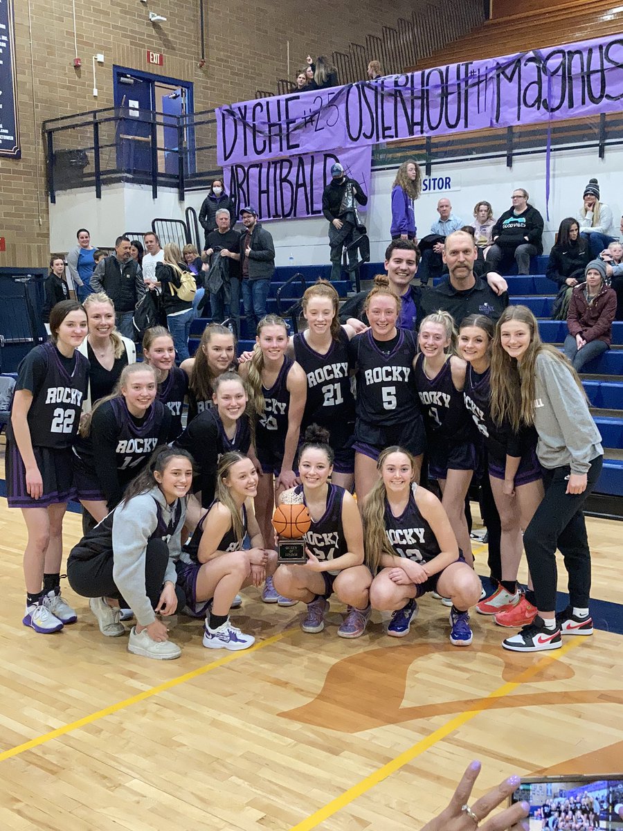 GrizGirlsHoops's tweet photo. What a great atmosphere at the Queen of Linder game.  Rocky was led by Marli Reed who made five threes and scored 19 points, Averee Osterhout with 11 and Sydney Tannaci with 7.  A great team effort. https://t.co/4mGC9KBxfx