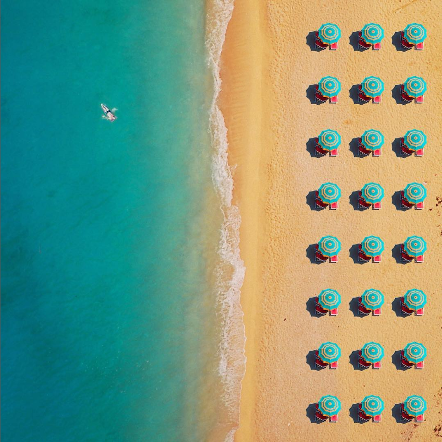 Unique_Abstract's tweet photo. Summer on a solitary beach by Diletta Pacifici https://t.co/D6XSCVq6Kt