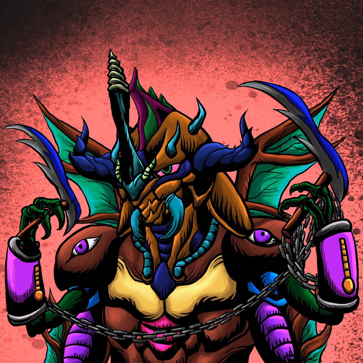 BeetlerProton's tweet photo. "Beetler warrior" is actually Randomly monsters inspired and created by beetle they're colorful
Check they out !!👇🏽👇🏽👇🏽
https://t.co/xFGDLqwDrl
#NFT #NFTs #NFTCommunity #Protonmarket #Protonmint #beetler https://t.co/Fem91Xrone