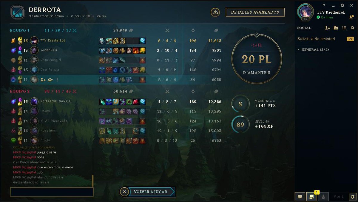 KrederLoL's tweet photo. Lux al menos intento jugar la partida pero Mundo, camille y anivia no pararon de hacer run it down.... 

¿Cómo es posible que puedan feedear y frustrar así las partidas?

Frustra demasiado esto...

@lollatam @LeagueOfLegends @RiotMaggical @RiotSupport 

¡Por favor! que paguen.. https://t.co/C07KsmQg6h