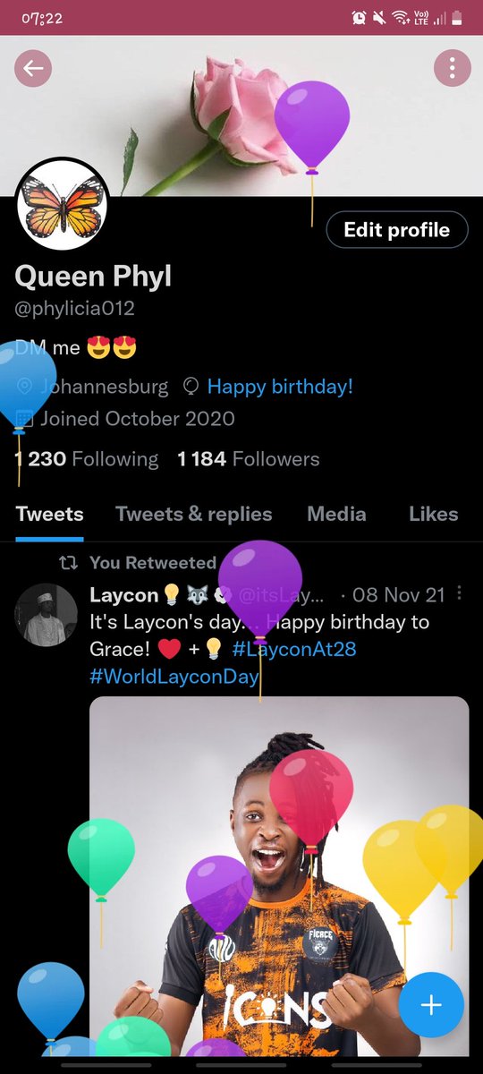 phylicia012's tweet photo. It's queen's birthday🎂🎂🤗 https://t.co/cBVpRBjGFL