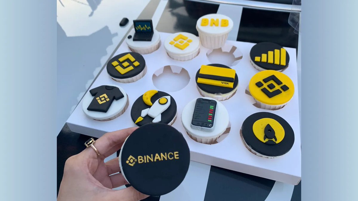 Binance tweet media