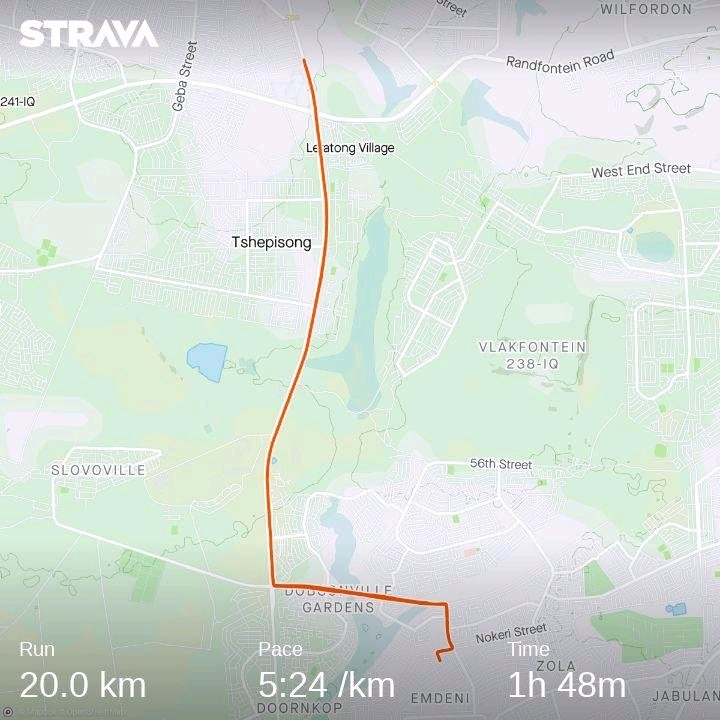 Siyabonga427's tweet photo. Slowly getting back in shape 👌
#RunningWithTumiSole https://t.co/HxWWTw8OFK