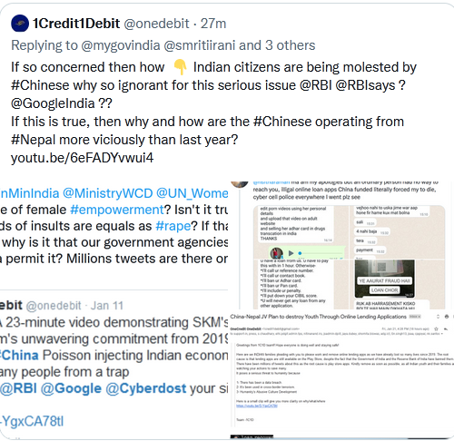 <a href="/mygovindia/">MyGovIndia</a> <a href="/narendramodi/">Narendra Modi</a> <a href="/MinistryWCD/">Ministry of WCD</a> Indian citizens are being molested by Chinese. 
If this is true, then why and how are the #Chinese operating from #Nepal more viciously than last year?

youtu.be/6eFADYvwui4