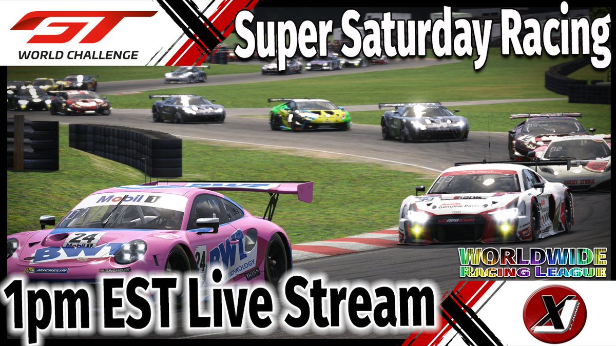 xj_jagman's tweet photo. Big Afternoon of WWRL Racing | Oval and Road racing on the schedule today | Stream starts @ 1pm EST | Come hang out @ https://t.co/Sqe6tML1vG
#FireballTime @iRacing #simracing https://t.co/hk5M6gcwOp