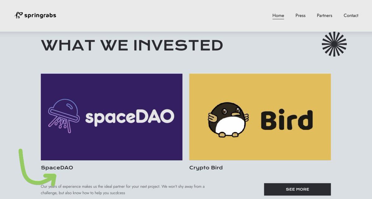 SmartSu72641471's tweet photo. 🔥Spacedao Airdrop

https://t.co/mG7cj3A9FE

Distribution after completing ido

#Airdrop #IDO #Launchpad #BSC #btc #MATIC 

More airdrop :-
https://t.co/kiVz1QorW7 https://t.co/SiGOjLlyfz