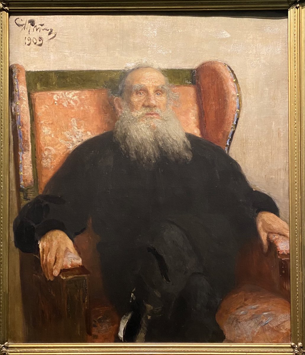 PLungheretti's tweet photo. Au @PetitPalais_, admirable première rétrospective en France consacrée à Ilya Répine, très grand peintre, remarquable portraitiste, il nous plonge dans la Russie de la fin du XIXe siècle et ses bouleversements historiques #Repine #PetitPalais https://t.co/l1rrDY3ltL