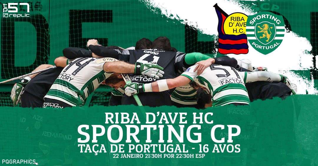 ToniPerez57's tweet photo. Día de Sporting! 

Día de Taça 🏆🇵🇹!

21:30 🇵🇹

💻FPP TV

Riba D’Ave - @Sporting_CP 

VAMOS SPORTING 💪💚🦁!!

#sportingclubedeportugal #hoqueipatins #hóqueiscp #conmucholove #57tp https://t.co/DjKzrOOX7A