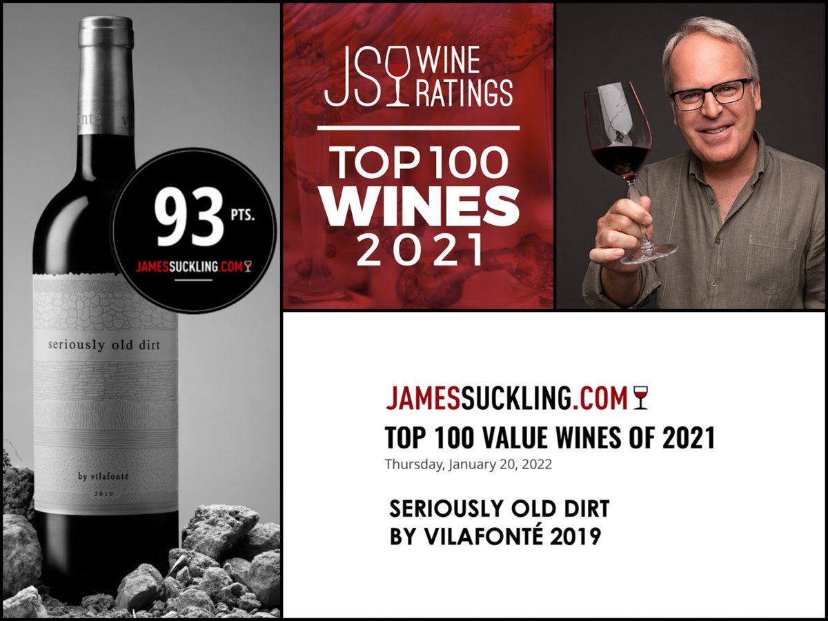 mikeratcliffe's tweet photo. 🎉@Vilafonte in the James Suckling Top 100 Wines in the World 2021 - so pleased! Seriously Old Dirt named ‘Top 100 Value Wines of 2021’ for wines under $35.

Also well done @KanonkopEstate #Testalonga @cravenwines @ArendsigWines for flying 🇿🇦 flag high! https://t.co/Q9XKTnLs2I https://t.co/x6uKt3PRKR
