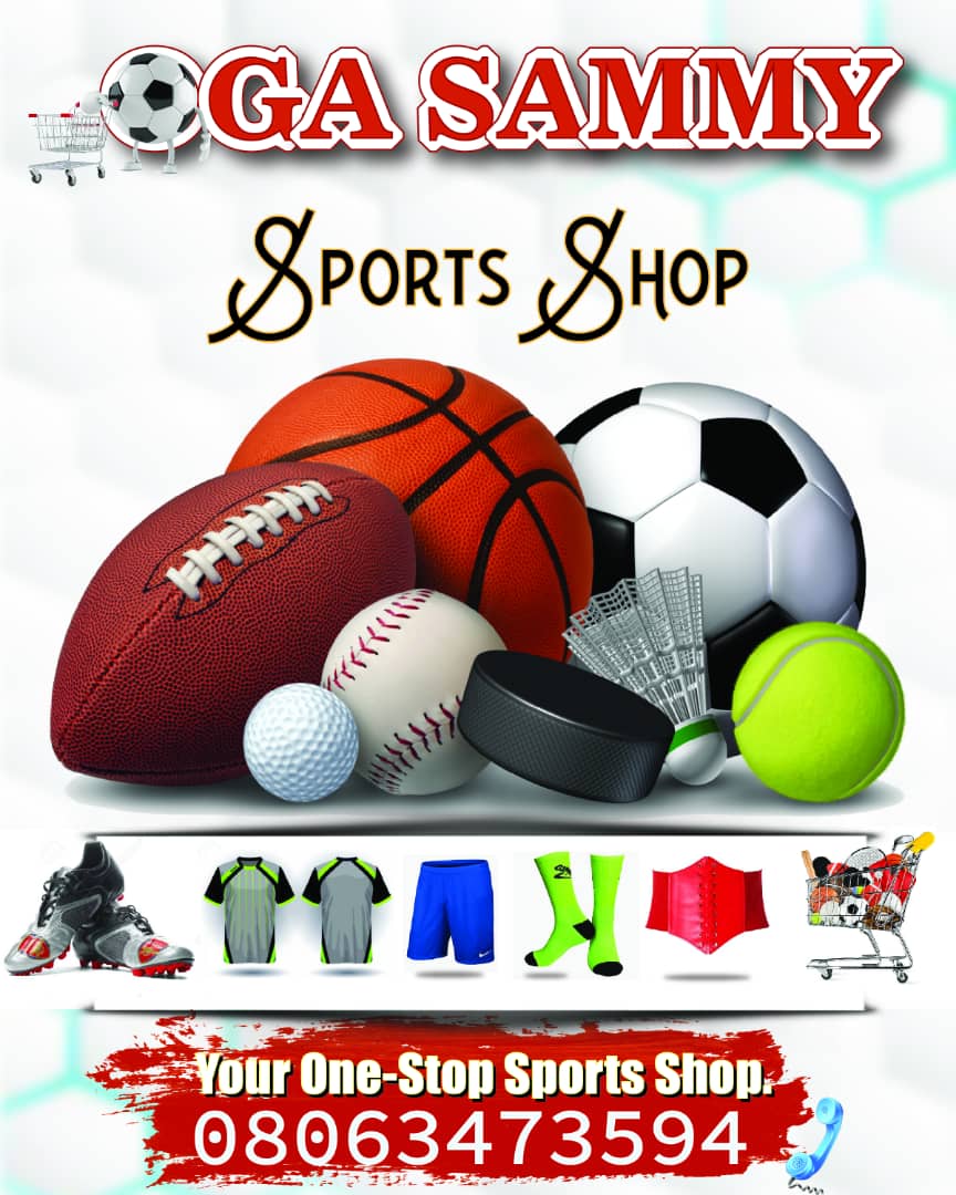 OgaSammyWejinya's tweet photo. I own one of the biggest sports Shops in the city
We sell all kinds of jerseys, kits, trainers, bibs, canvas shoes and sports paraphernalia
Contact us via WhatsApp on 08063473594
#OgaSammySportsShop
#NumberOneInTheCity
#NulliSecumdus https://t.co/JmtObBO7cD