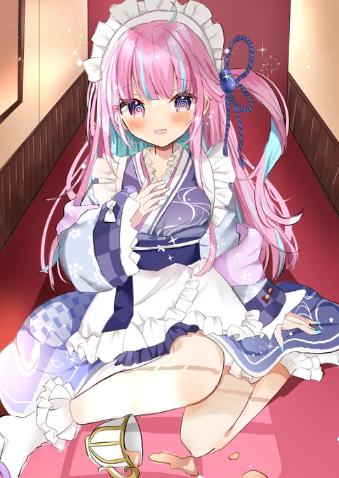 #あくあーと

ぶつかって紅茶をこぼすメイドあくたん 
