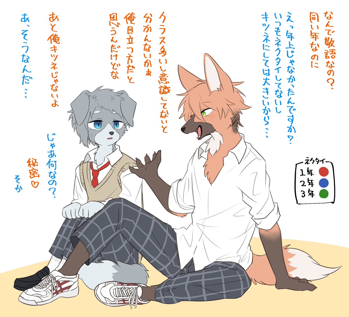 くりこがひとりで楽しんでる獣人BL 