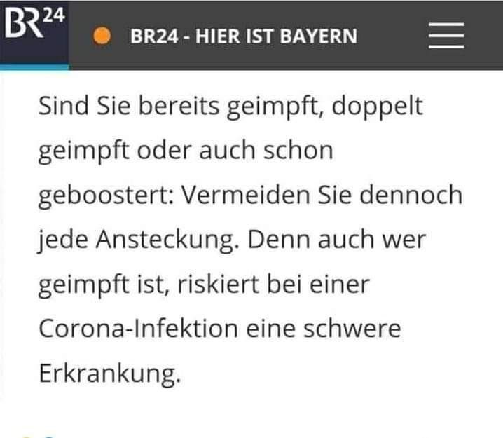 zweeeff1799's tweet photo. Ach nee… 🧐 #2Gmussweg #Impfpflichtneindanke #Ichbinraus #ichwarniedrin #IchbinStaatsfeind https://t.co/QLBN5nzCOX