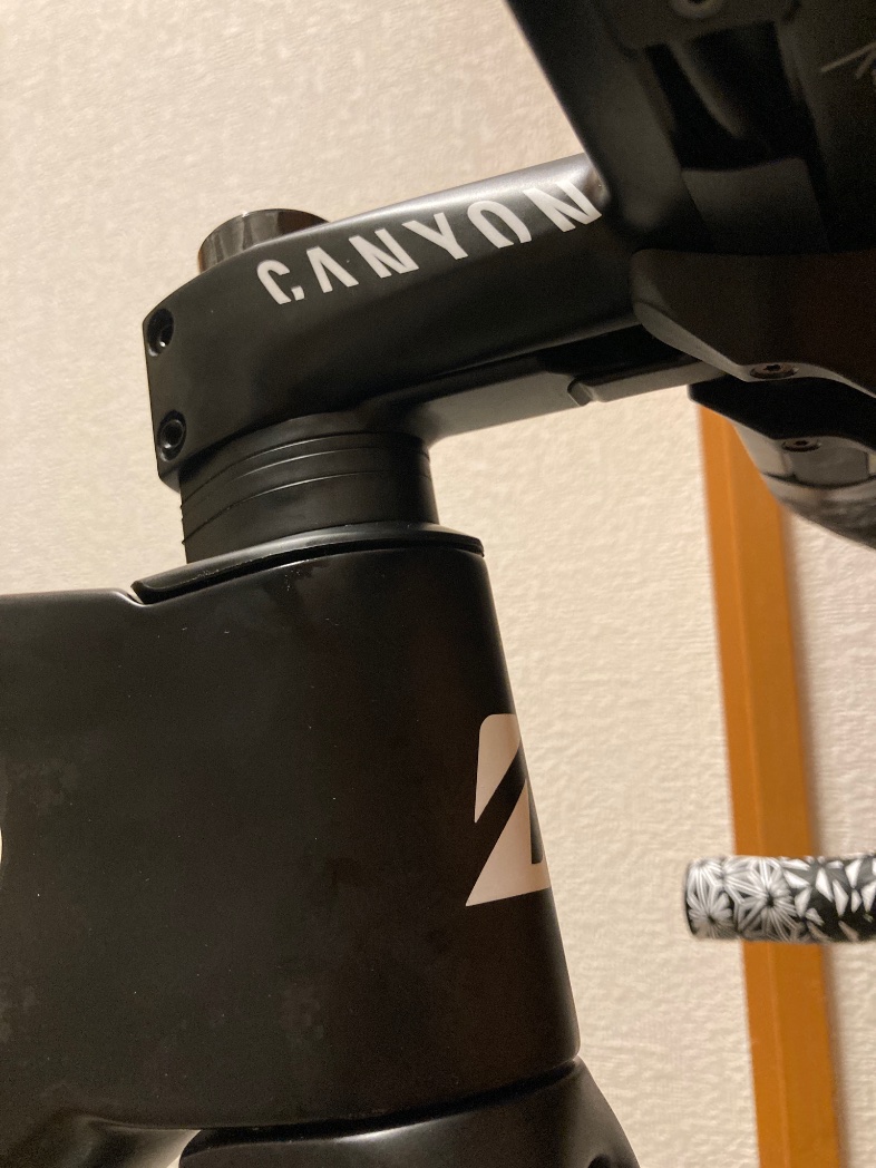 ブリヂストン RP9 純正ステム 90mm フルセット スペーサー カバー付 RP9の純正スペーサーやステムパーツ全部キャニオンのハンドルに寸分の