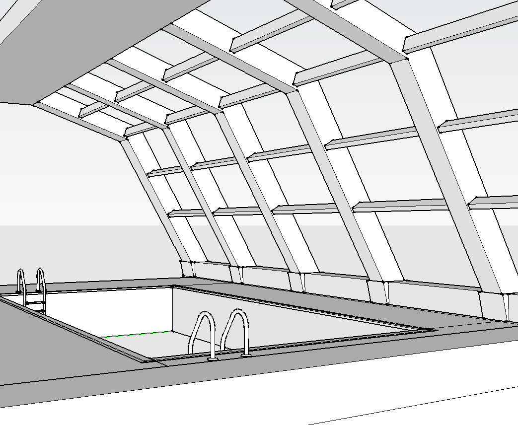 開場頁 
sketch up建的格里芬泳池 