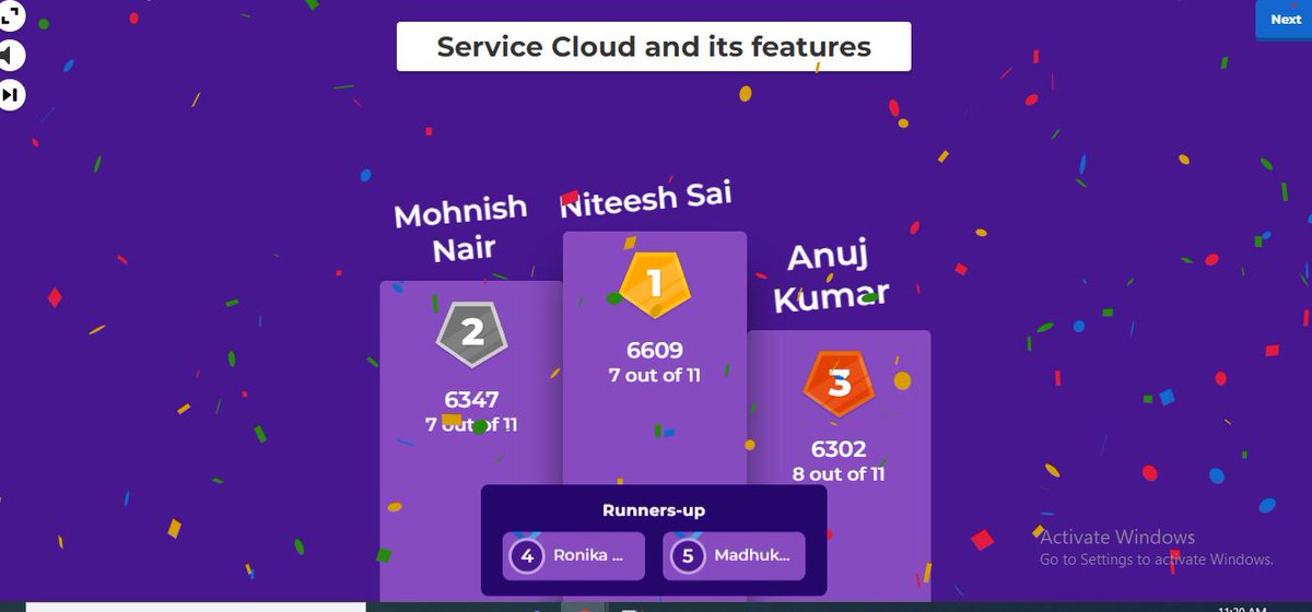We have successfully wrapped up our today's @ServiceCloud session, Thank you @khyatu07 and Congratulations to all the winner @Sachinforce @Bhardwaj084Neha