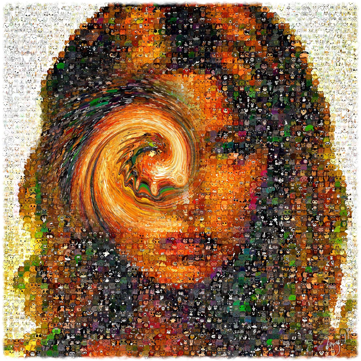 OpenaiArt's tweet photo. What is art without a bit of fun... or lots of it?

#funart #nftart #generativeart #nftcommunity #artcommunity #opensea 

https://t.co/S54vUb3xBm https://t.co/fTtuhlNXoV