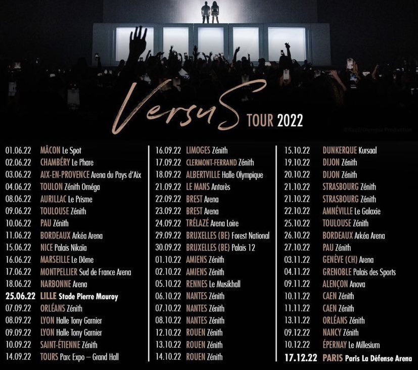 theVitaaFamily's tweet photo. Le #VersuStour de @VITAA &amp; @Slimaneoff reprend en juin 😍 https://t.co/lpLHCICTFW https://t.co/VBsVyTHR0h