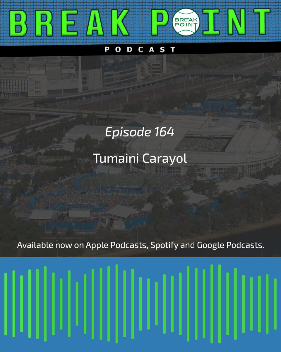 BreakPointPod's tweet photo. π PODCAST | Surprise! We're on mid #AusOpen with @tumcarayol reviewing and previewing all the action!
LISTEN / SUBSCRIBE:
Apple: https://t.co/1jQwlamoJz
Spotify: https://t.co/mzDbzWbTMz
Google: https://t.co/nNiSQk3t2y
#BreakPointPod https://t.co/u0VRUJ5eKp
