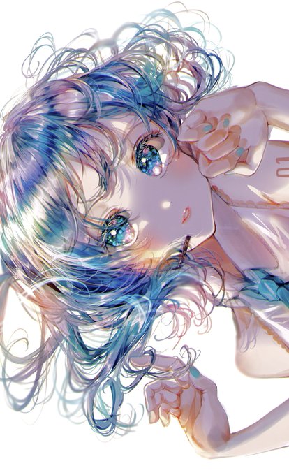 💙💚
 #初音ミク 