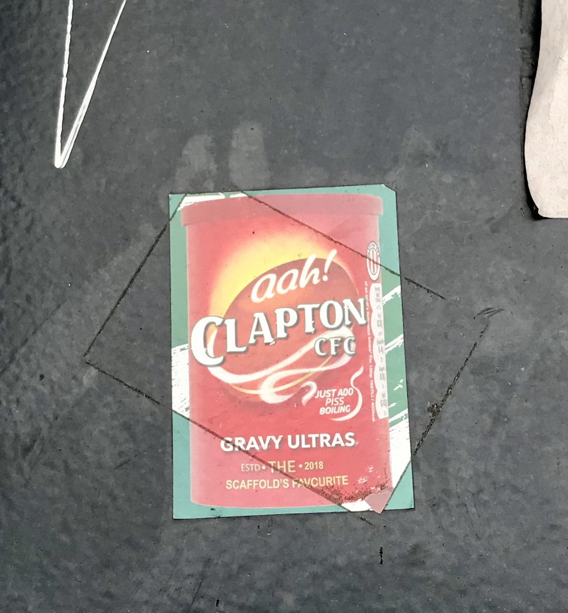 Shazzapre's tweet photo. #claptonfc #tons #eastlondon https://t.co/6L27a3KKxw