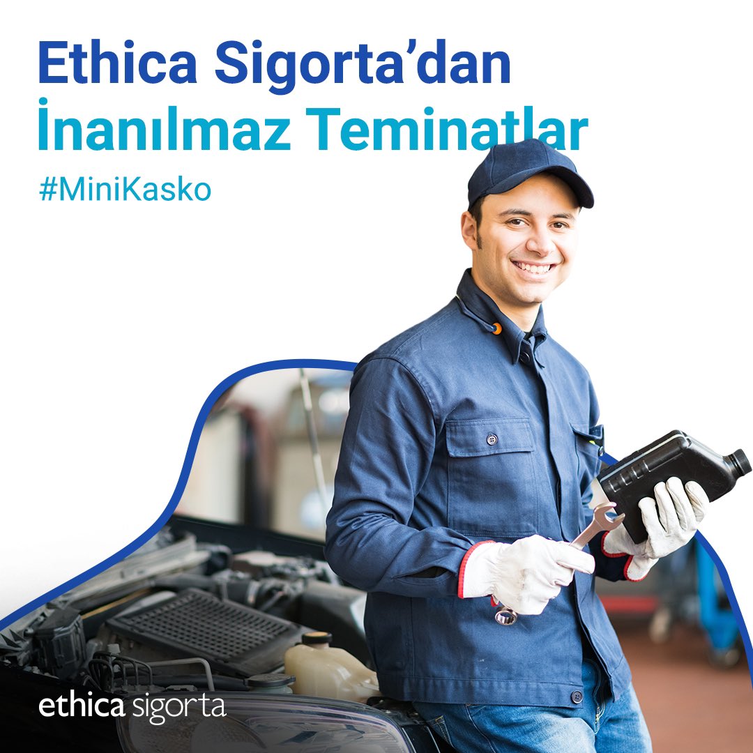 EthicaSigorta's tweet photo. Ethica Sigorta #MiniKasko ile aracınıza yerinde onarım yaptırabileceğinizi biliyor muydunuz?

#EthicaSigorta https://t.co/eupPAIlJHU
