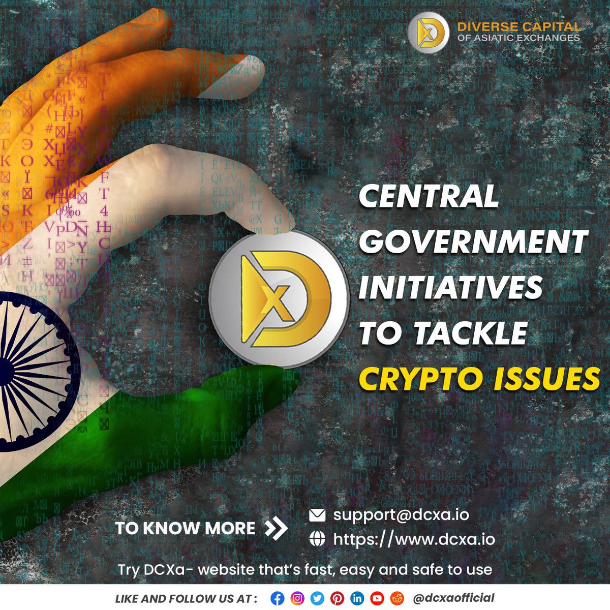 DCXaofficial's tweet photo. Indian #PrimeMinister Mr. Narendra #Modi called up a meeting to tackle all the issues poses by the #cryptocurrencies in the 2022. That shows central #government is serious positively to regulate cryptocurrency with additional rules.
For more visits: 
https://t.co/vCeFF0jDtW https://t.co/etl6Oo9yT5