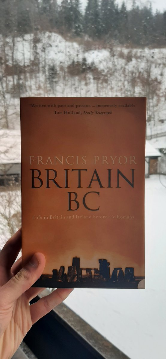 AlanJMetcalfe's tweet photo. Sometimes it is nice to read outside your academic area. Really enjoying Britian BC by @PryorFrancis . An outstading contribution to the literature. WIth these snowy Alpine days I will go from Britian BC to AD in no time. https://t.co/LYDGoyLLQ2
