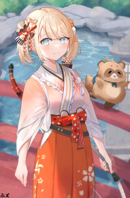 ござる～
#いろはにも絵を 