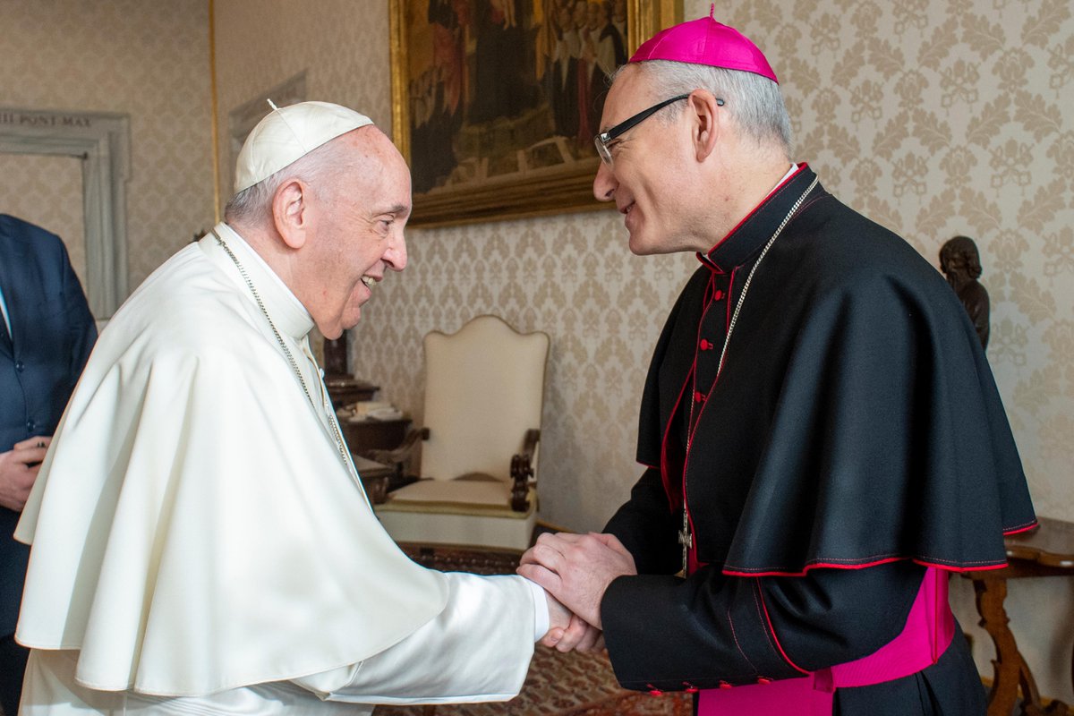 El encuentro con el Papa, culmen de la visita ad limina del Obispo de Jaén
➡️diocesisdejaen.es/el-encuentro-c…