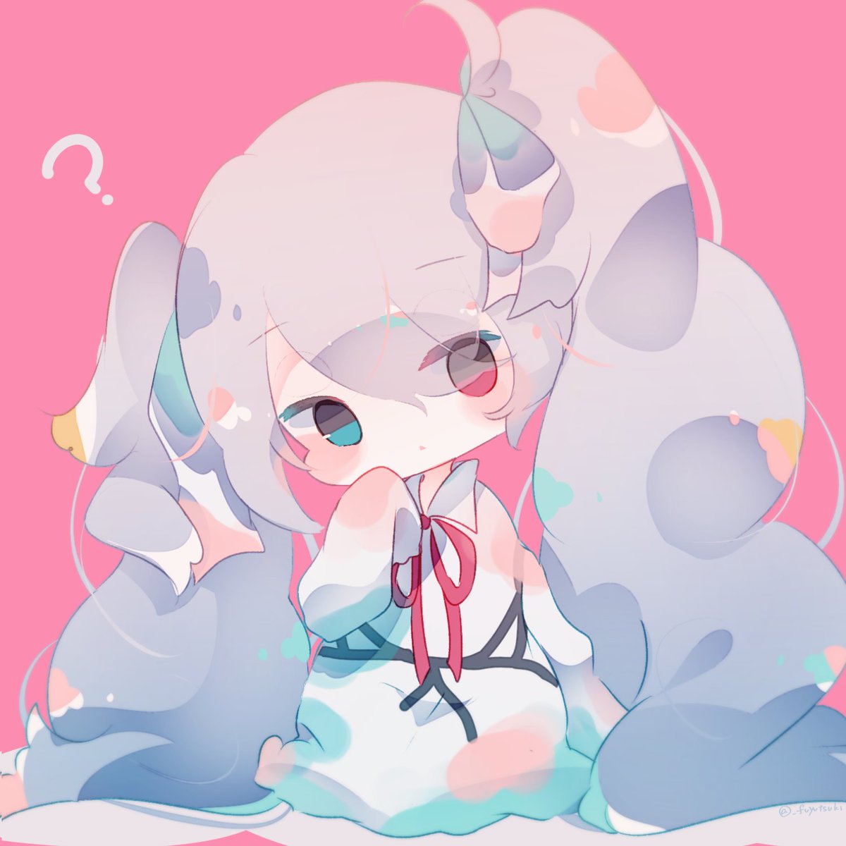 初音ミク 「?なときにお使いください
#prsk_fa 」|冬月がとのイラスト