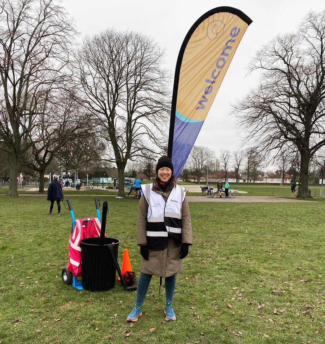 charltonparkrun's tweet photo. Our Super Sweet 16 👑 Great RDing from the fabulous Jen, and great running, walking and volunteering from everyone else! #event16 #loveparkrun🌳 https://t.co/QfpFXFhV1f