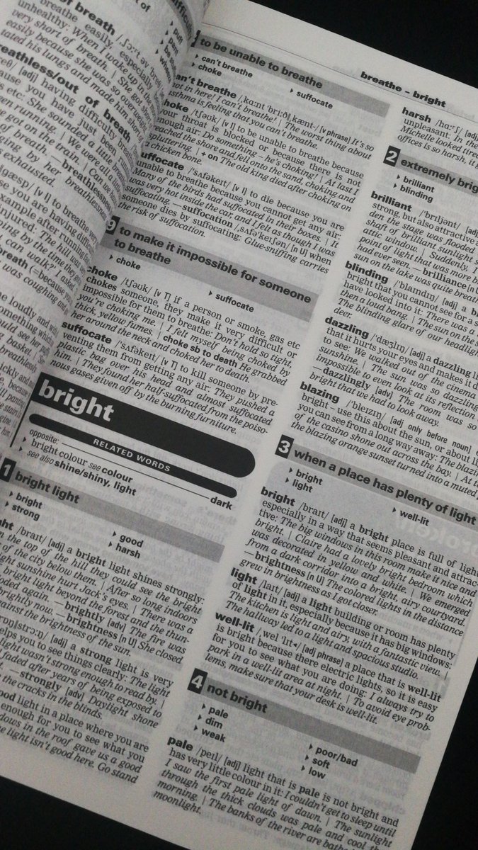 Bu kitaplar unique. Sık kullanılan kelimelerin synonym'lerini aradaki nüanslarla beraber veriyorlar. Okumaya kıyamazsınız😊😎