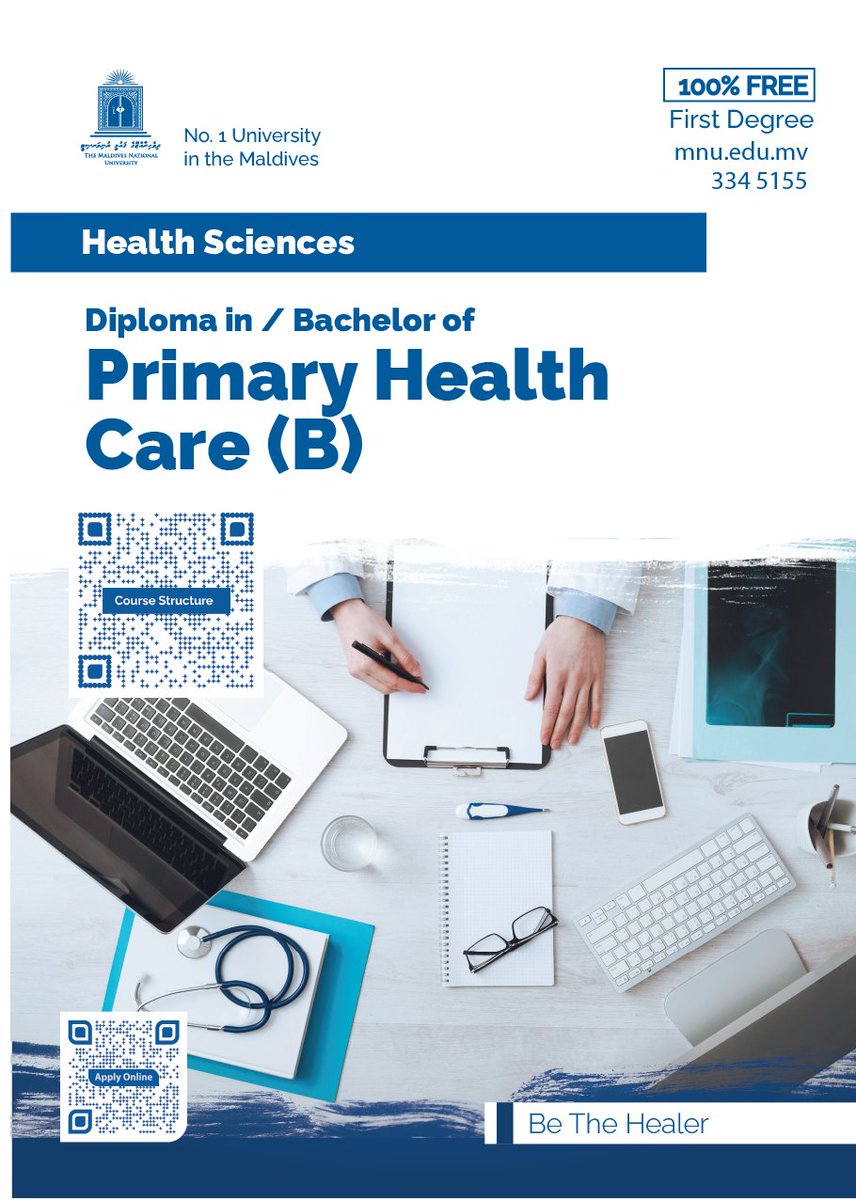 MNUedu's tweet photo. Study Bachelor of Primary Health Care

For more information: https://t.co/CHu9rx2IIJ
Apply now: https://t.co/7sLOuPxa1E
#FahiMNU
#studyatMNU
#mnusince1973
#gaumubinaakurun
#buildingnationsince1973
#februaryintake2022 https://t.co/pQsaDPgidi