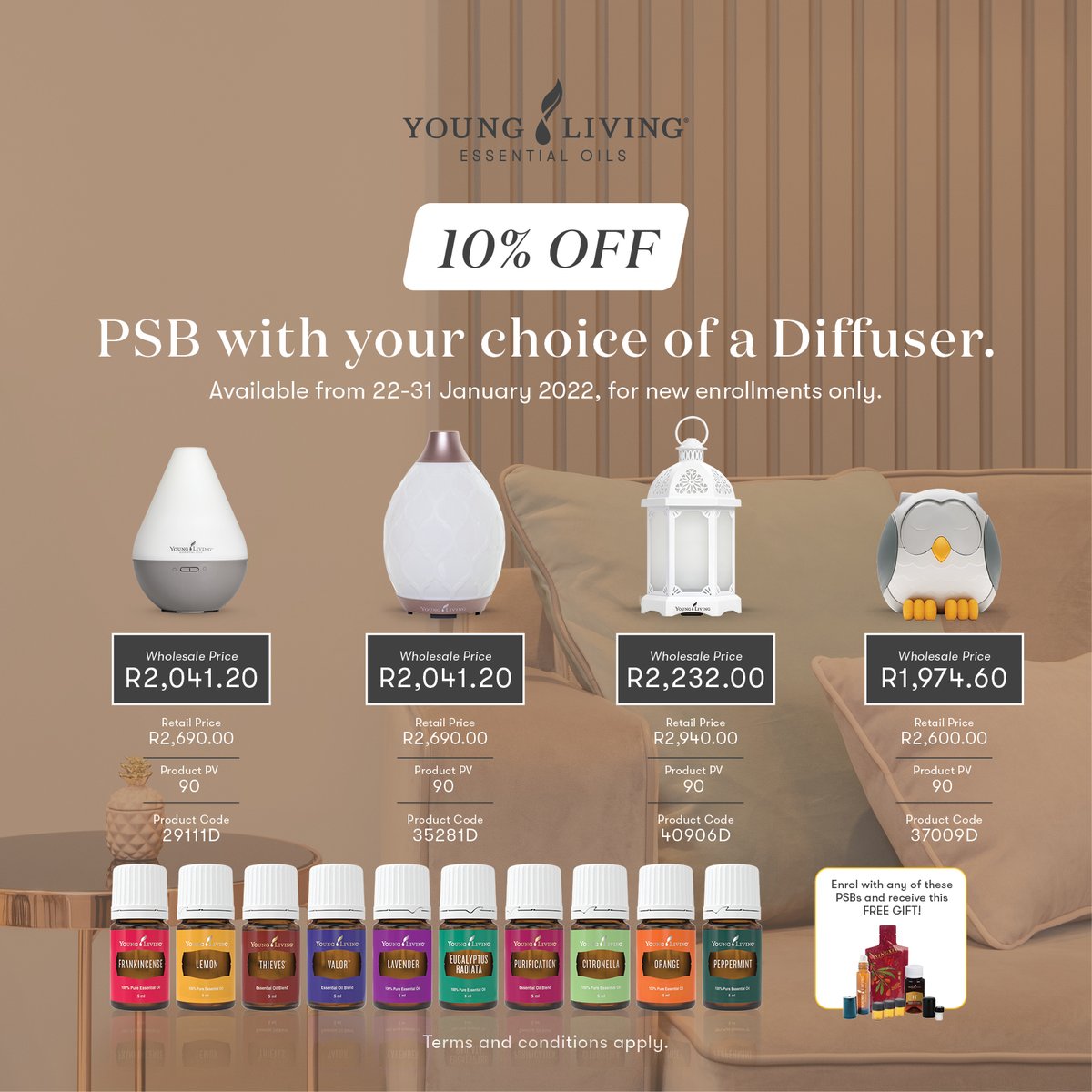 YoungLivingAF's tweet photo. Because what's January without a few awesome sales from your favourite essential oil store! 💪👟✨#NewPromoAlert #YoungLivingAfrica
.
ALL OFFERS AVAILABLE WHILE STOCKS LAST FOR 1 WEEK ONLY💥💥💥 !!! T&Cs Apply!
Click this link to learn more📲 https://t.co/D94YzVYy3O https://t.co/dz057SQwgP
