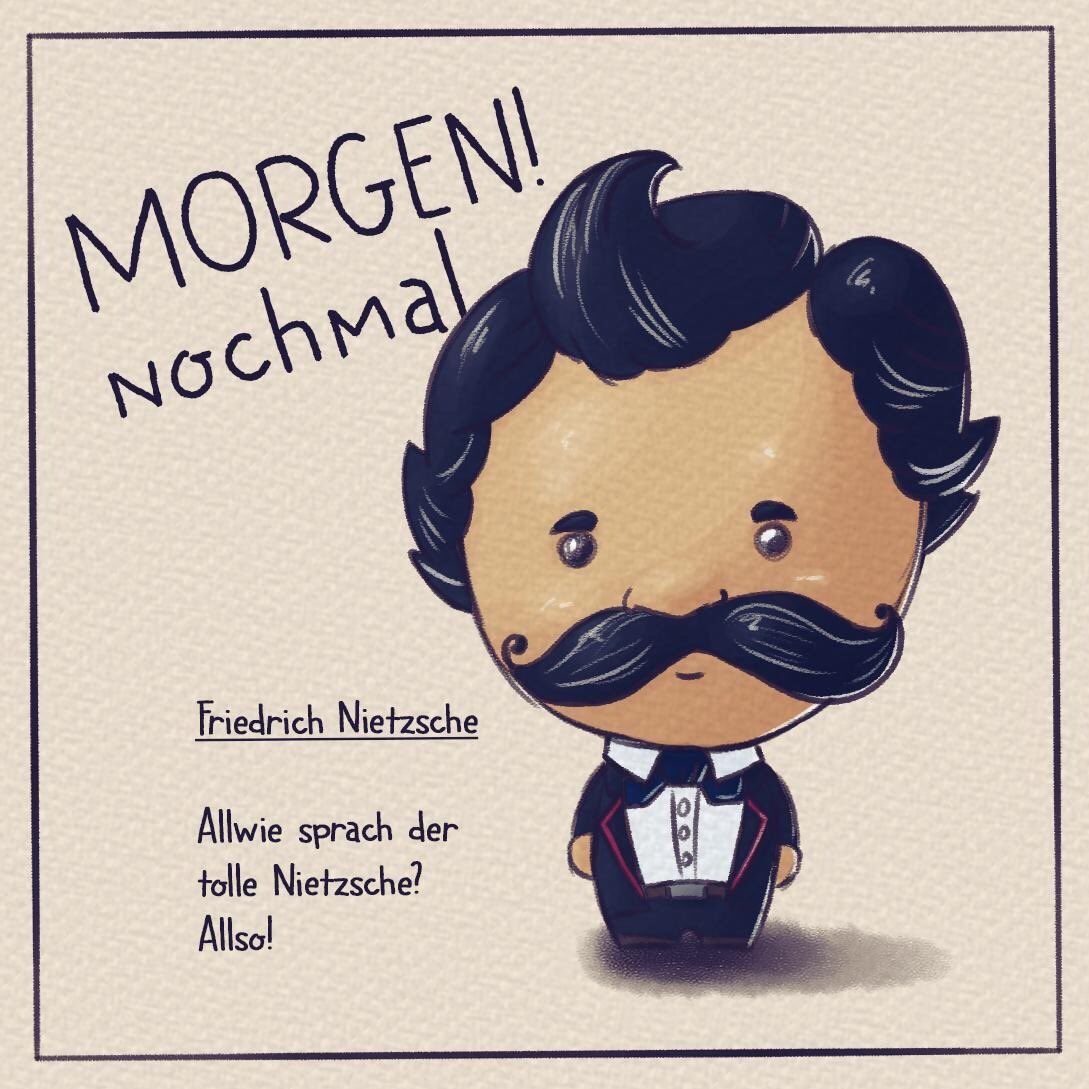 grosse_koepfe's tweet photo. Wir hatten gesundheitsbedingt eine kleine Pause machen müssen. Aber langsam läuft die Comicproduktion wieder an.
Es startet, wo wir aufgehört hatten
#comic #nietzsche #philosophie #fun #grossekoepfe #gottisttot #humor #literatur https://t.co/76dh9mvMx7