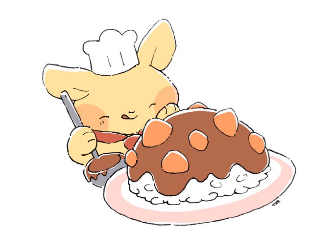 カレーライスの日のtwitterイラスト検索結果