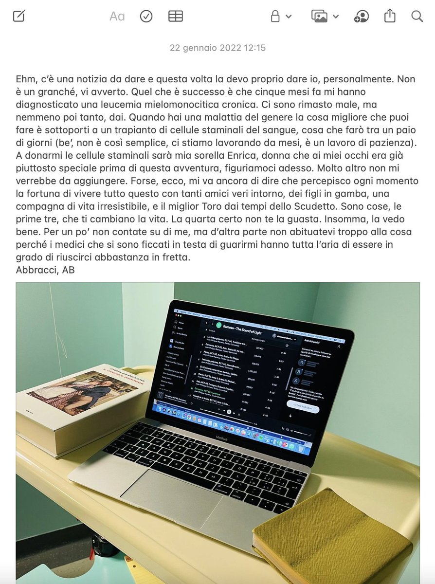 Ehm, c’è una notizia da dare e questa volta la devo proprio dare io, personalmente.