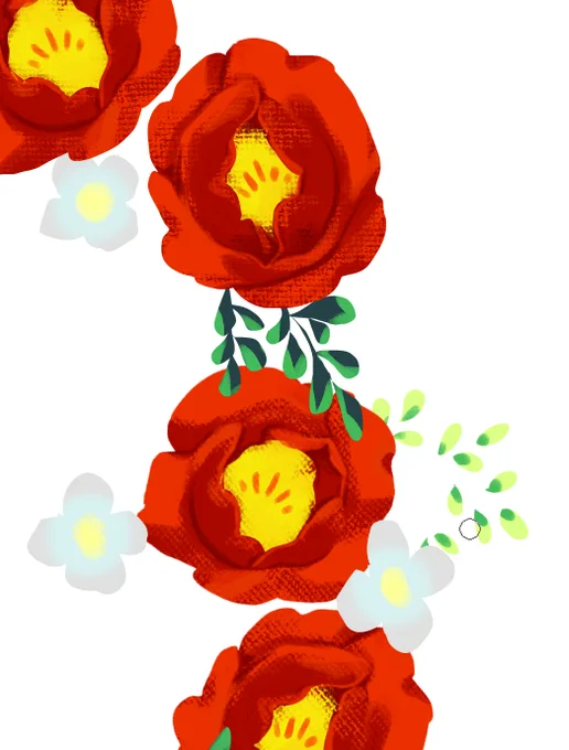 ざくざくお花 
