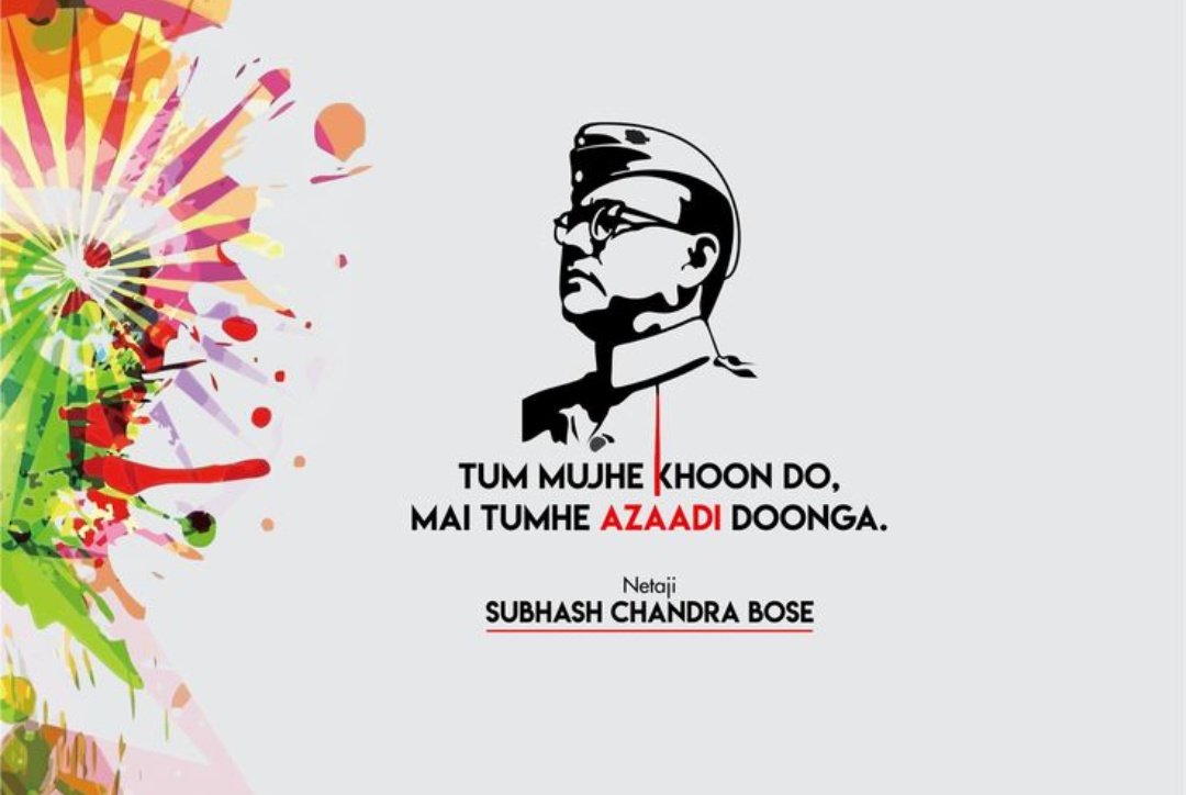 MandaviNandy's tweet photo. Let's remember real FATHER OF NATION ❤️❤️💯🇮🇳🇮🇳🇮🇳 #SubhashChandraBose #HappyBirthday #23rdjan #RealLifeHeroes #fatherofthenation https://t.co/NEGReRftBK