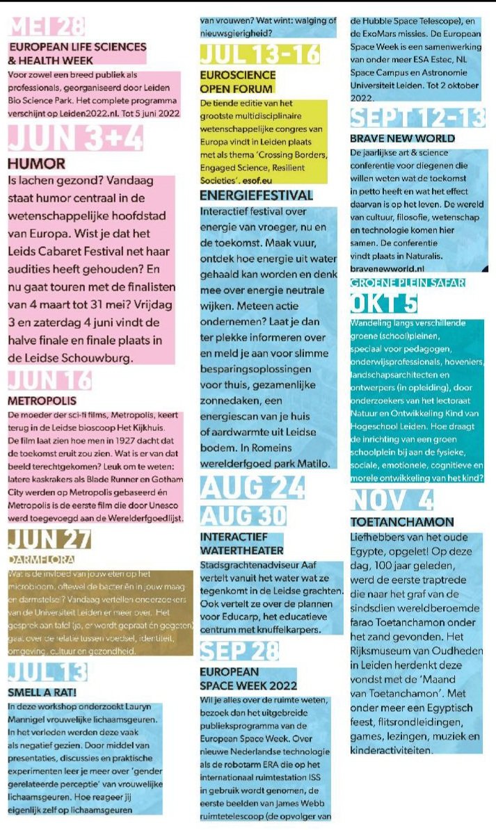 LaraWeissRPM's tweet photo. Today #Leiden2022 will be opened at 2️⃣PM🕑. Join the link below👇🏾 The @RM_Oudheden is in this exciting year, too! #cityofscience @volkskrant 🥂🍾🥳 #SavetheDate! #twothousandtwentytwo is also the #bicentenaire of the #decipherment of the #hieroglyphs & #Tutankhamun100 🤩 https://t.co/RcvxKXIiTw