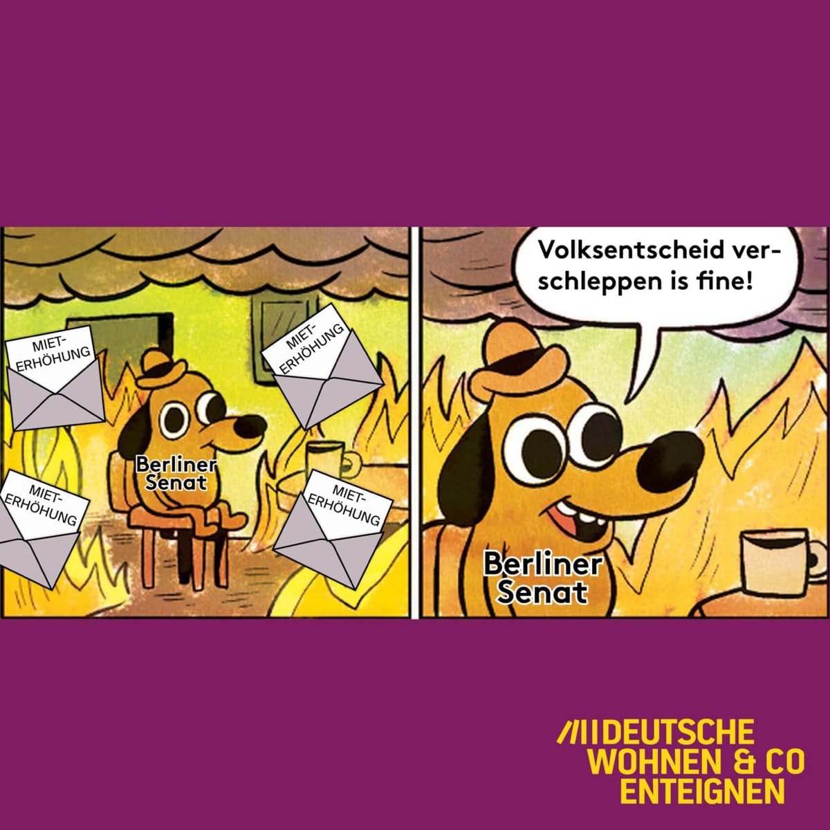 Mieterhöhung bei #Vonovia &amp; #DeutscheWohnen trotz hoher Gewinne - wie dreist! 🤬

Vonovia hatte 2021 ein Plus von 1,15 Mrd. Euro - aus unseren Mieten &amp; Nebenkosten.

Für viele Mieter:innen wird es die eine Erhöhung sein, die nicht mehr zu stemmen ist! 😡

Volksentscheid umsetzen!