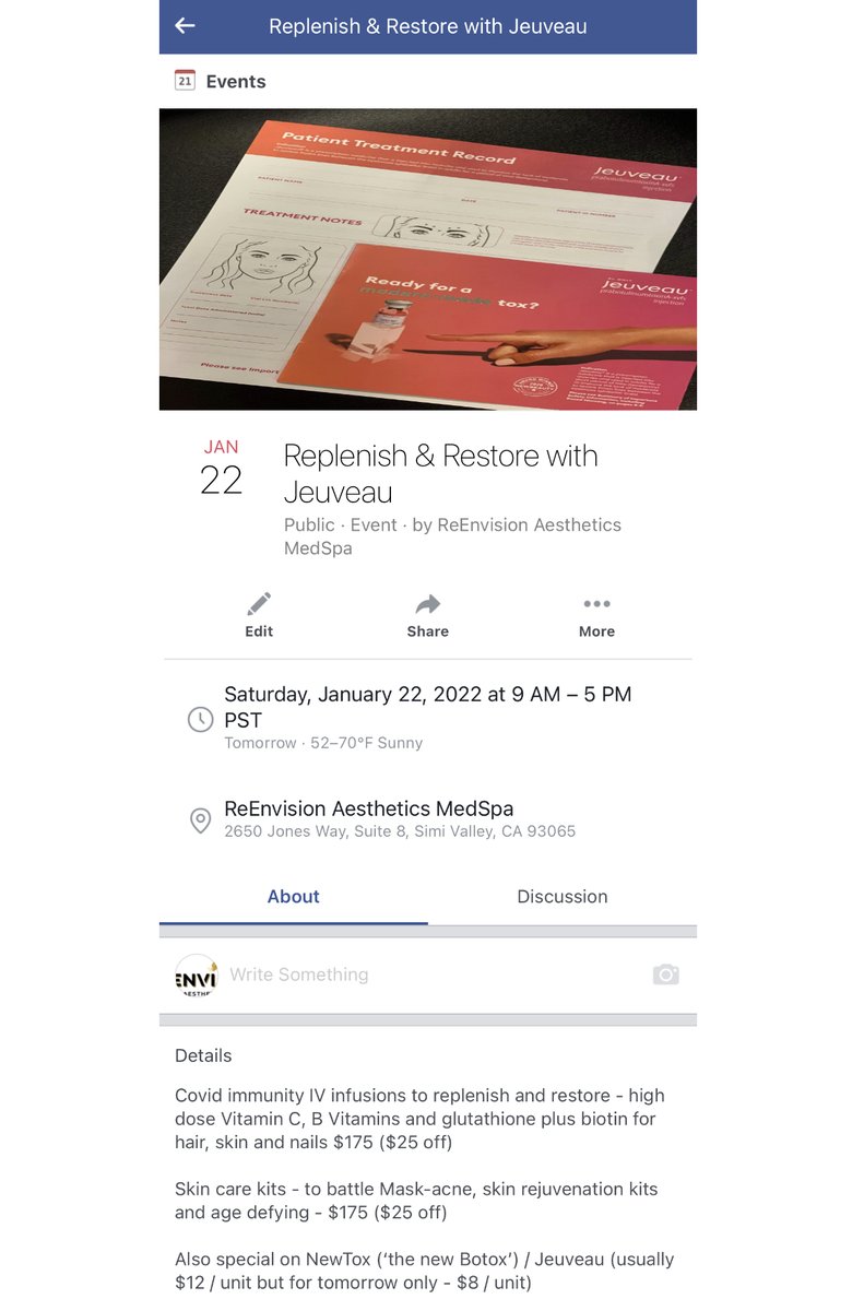 ReEnvision Aesthetics and MedSpa tweet media