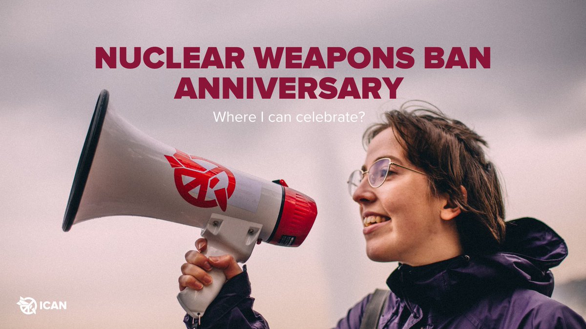 acrl_rfp's tweet photo. .@acrl_rfp celebrates 1st anniversary of the Treaty on the Prohibition of Nuclear Weapons #TPNW entry into force #Banniversary. We appreciate the endless efforts to lobby for the signature and ratification #nuclearban Africa Status: 29 signatories & 10 State Parties. https://t.co/vxDwqMRZmq