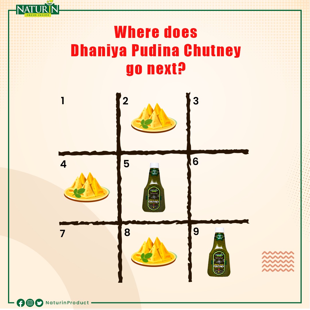 naturinproduct's tweet photo. This is an Xn0's of food !!
Do you remember playing this game in your childhood?๐ค
Let us know the answer in comments ๐
.
.
#dhaniyapudinachutney #Naturin #middaycravings #food https://t.co/AcmaGtViB8